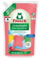 Frosch Granatapfel Bunt-Waschmittel flüssig Beutel (20 Wäschen)